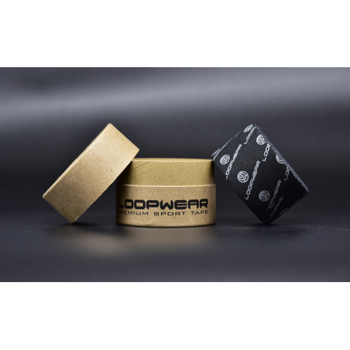 Cotton Finger Tape Negra 3,8 x10 m
