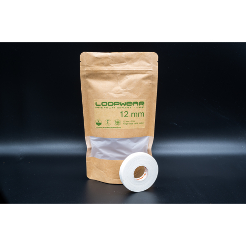 Finger Tape Cotton 12 mm x10 m Blanco